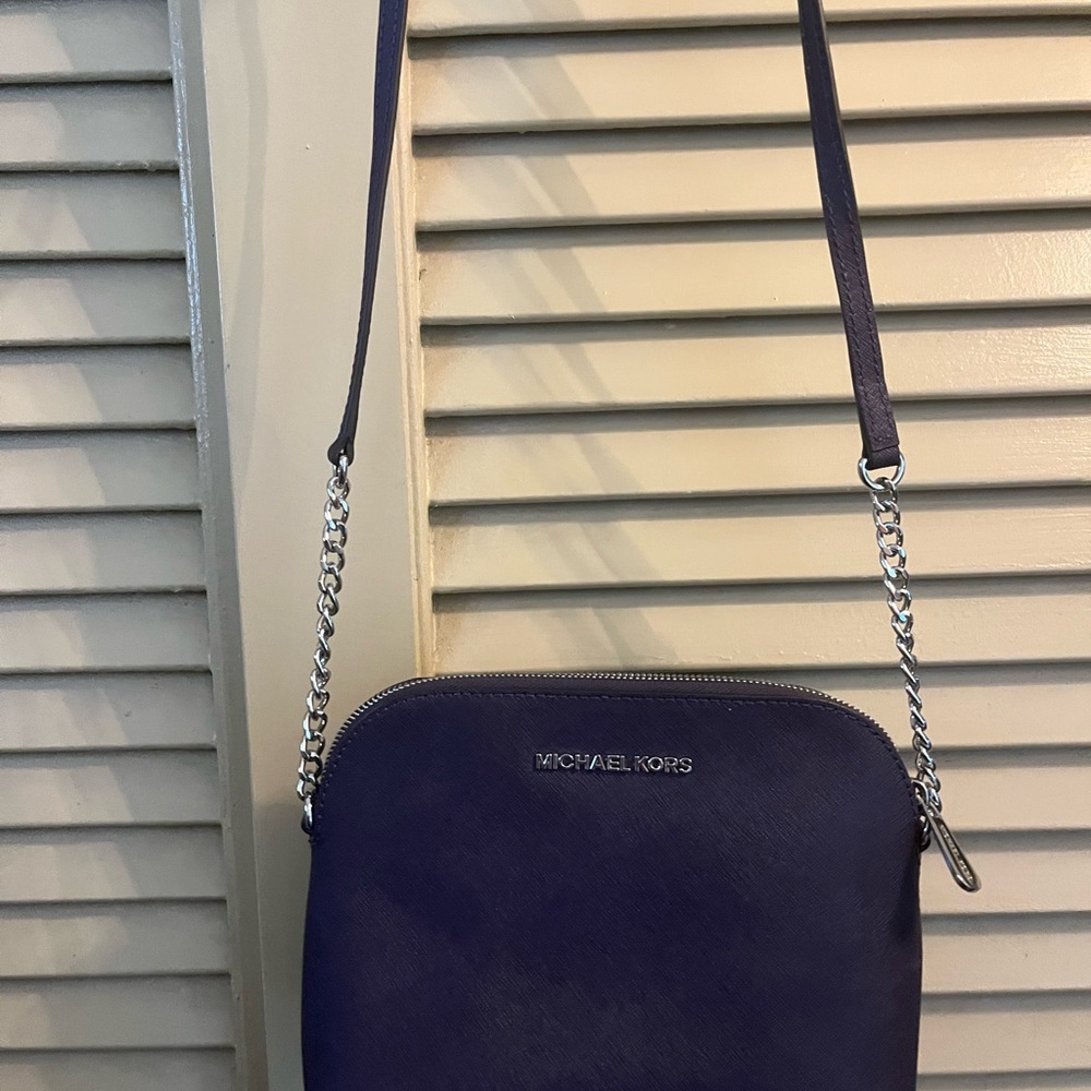 Michael Kors Purple Crossbody Bag
